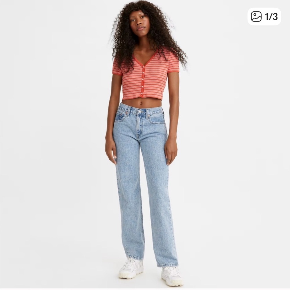 Levi's Women's Low Pro Jeans - Charlie Glow Up